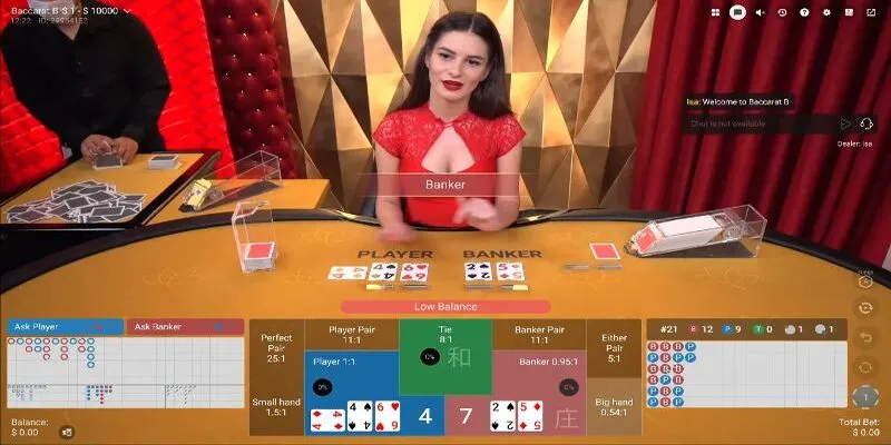 Các bước tham gia Speed Baccarat