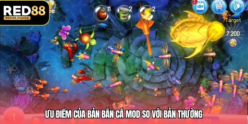 Bắn Cá Mod – Phiên Bản Mở Rộng Nhiều Tính Năng Thú Vị 3 Ưu điểm của bản bắn cá mod so với bản thường