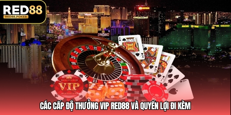 Thưởng VIP RED88 – Đặc Quyền Đẳng Cấp Dành Cho Hội Viên 4 Các cấp độ thưởng VIP RED88 và quyền lợi đi kèm